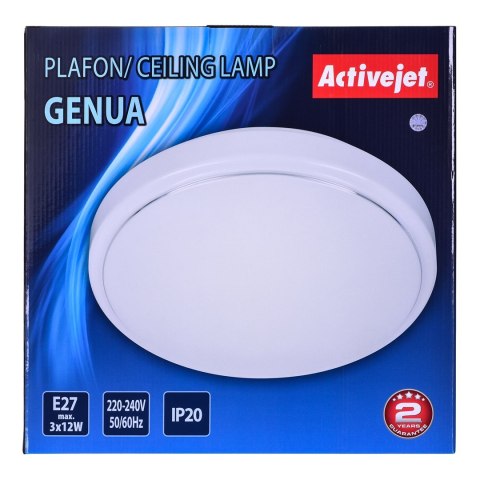 Plafon Activejet AJE-GENUA 3xE27 Plafon Activejet AJE-GENUA 3xE27
