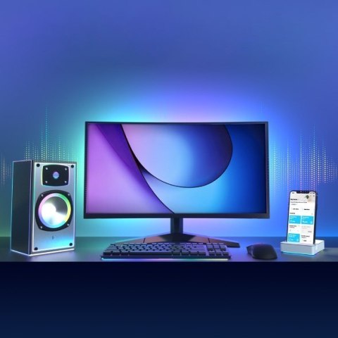 TP-Link Tapo L900-5 TAŚMA LED Smart Wi-Fi (2100 mcd, zmienne kolory, kontrola jasności, RGB, 5m) TP-Link Tapo L900-5 TAŚMA LED Smart Wi-Fi (2100 mcd, zmienne kolory, kontrola jasności, RGB, 5m)