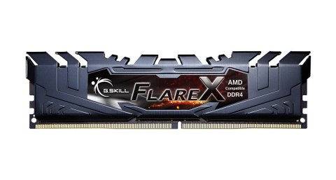 Zestaw pamięci G.SKILL FlareX AMD F4-3200C14D-32GFX (DDR4 DIMM; 2 x 16 GB; 3200 MHz; CL14) Zestaw pamięci G.SKILL FlareX AMD F4-3200C14D-32GFX (DDR4 DIMM; 2 x 16 GB; 3200 MHz; CL14)