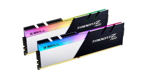 Zestaw pamięci G.SKILL TridentZ Neo AMD RGB F4-3600C16D-16GTZNC (DDR4 DIMM; 2 x 8 GB; 3600 MHz; CL16) Zestaw pamięci G.SKILL TridentZ Neo AMD RGB F4-3600C16D-16GTZNC (DDR4 DIMM; 2 x 8 GB; 3600 MHz; CL16)