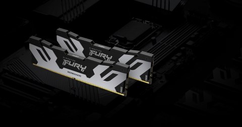 KINGSTON DDR5 96GB 6000MT/s CL32 DIMM (Kit of 2) FURY Renegade Silver XMP KINGSTON DDR5 96GB 6000MT/s CL32 DIMM (Kit of 2) FURY Renegade Silver XMP