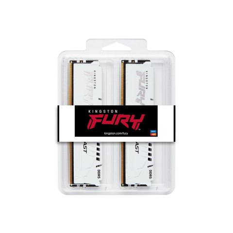 Kingston FURY DDR5 32GB (2x16GB) 5200MHz CL36 White EXPO Kingston FURY DDR5 32GB (2x16GB) 5200MHz CL36 White EXPO