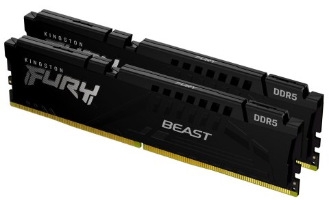 Kingston FURY DDR5 64GB (2x32GB) 5200MHz CL40 Beast Black XMP