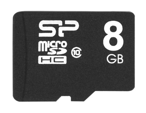 Karta pamięci Silicon Power microSDHC 8GB Class 10 + ADAPTER microSD-SD (SP008GBSTH010V10SP)