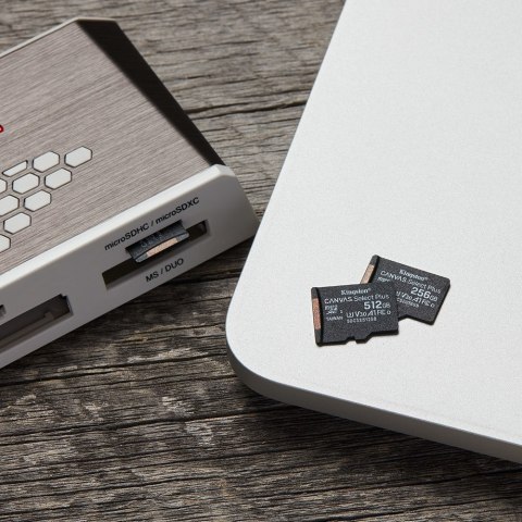 Karta pamięci z adapterem Kingston Canvas Select Plus SDCS2/256GB (256GB; Class 10, Class U1, V30; + adapter) Karta pamięci z adapterem Kingston Canvas Select Plus SDCS2/256GB (256GB; Class 10, Class U1, V30; + adapter)