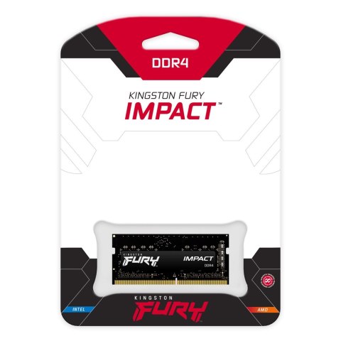Kingston 8GB 3200MHz DDR4 CL20 SODIMM FURY Impact KF432S20IB/8 Kingston 8GB 3200MHz DDR4 CL20 SODIMM FURY Impact KF432S20IB/8