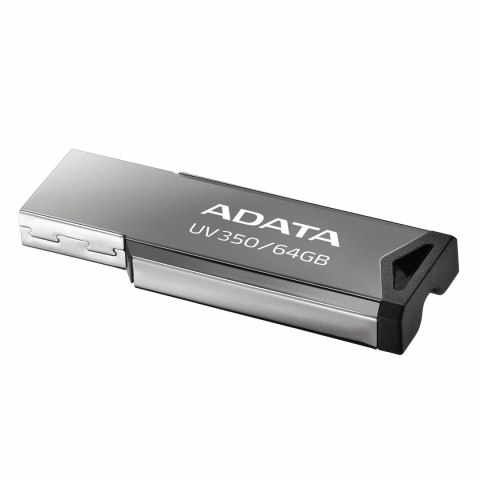 Pendrive ADATA UV350 AUV350-64G-RBK (64GB; USB 3.1; kolor srebrny) Pendrive ADATA UV350 AUV350-64G-RBK (64GB; USB 3.1; kolor srebrny)