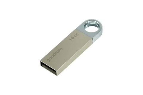 Pendrive GoodRam UUN2 UUN2-0160S0R11 (16GB; USB 2.0; kolor srebrny) Pendrive GoodRam UUN2 UUN2-0160S0R11 (16GB; USB 2.0; kolor srebrny)
