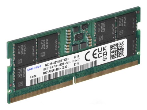 Samsung SO-DIMM 16GB DDR5 1Rx8 4800MHz PC5-38400 M425R2GA3BB0-CQK Samsung SO-DIMM 16GB DDR5 1Rx8 4800MHz PC5-38400 M425R2GA3BB0-CQK