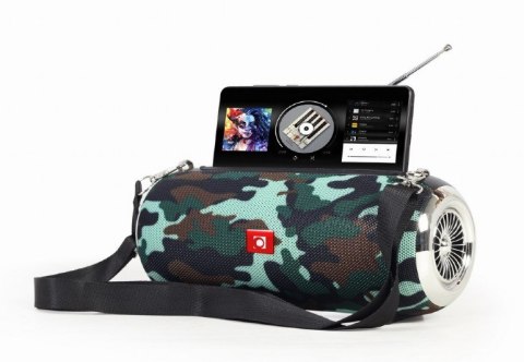 GEMBIRD PRZENOŚNY GŁOŚNIK BLUETOOTH SPK-BT-17-CM FM-RADIO, WBUDOWANY MIKROFON, WZÓR MORO, USB, AUX, MICROSD GEMBIRD PRZENOŚNY GŁOŚNIK BLUETOOTH SPK-BT-17-CM FM-RADIO, WBUDOWANY MIKROFON, WZÓR MORO, USB, AUX, MICROSD