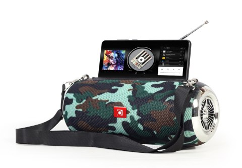 GEMBIRD PRZENOŚNY GŁOŚNIK BLUETOOTH SPK-BT-17-CM FM-RADIO, WBUDOWANY MIKROFON, WZÓR MORO, USB, AUX, MICROSD GEMBIRD PRZENOŚNY GŁOŚNIK BLUETOOTH SPK-BT-17-CM FM-RADIO, WBUDOWANY MIKROFON, WZÓR MORO, USB, AUX, MICROSD