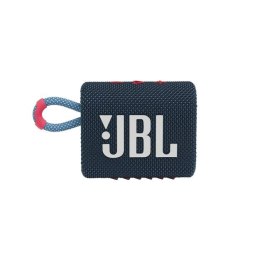 Głośnik JBL GO 3 (niebiesko-różowy, bezprzewodowy)
