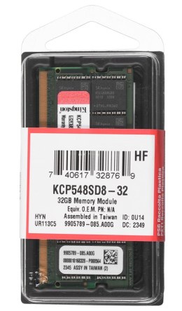 KINGSTON DDR5 32GB 4800MHz SODIMM