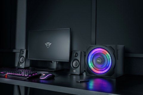 Zestaw głośników TRUST GXT 629 Tytan 2.1 RGB Black Zestaw głośników TRUST GXT 629 Tytan 2.1 RGB Black