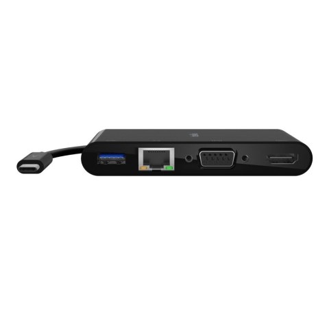 BELKIN HUB USB-C MULTIMEDIA?ADAPTER, CZARNY BELKIN HUB USB-C MULTIMEDIA?ADAPTER, CZARNY