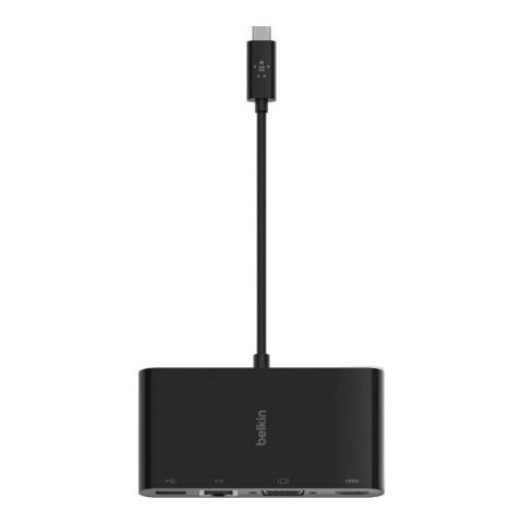 BELKIN HUB USB-C MULTIMEDIA?ADAPTER, CZARNY BELKIN HUB USB-C MULTIMEDIA?ADAPTER, CZARNY