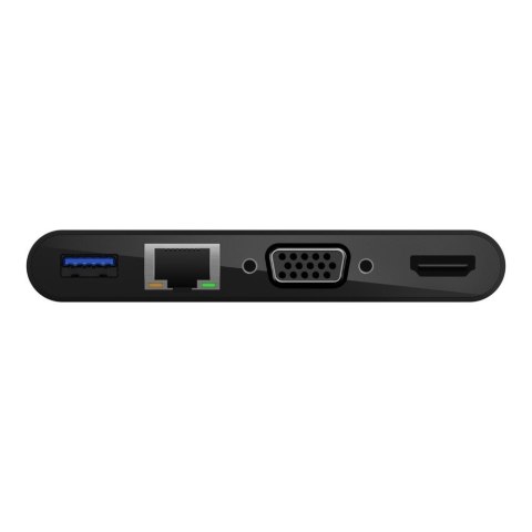 BELKIN HUB USB-C MULTIMEDIA?ADAPTER, CZARNY BELKIN HUB USB-C MULTIMEDIA?ADAPTER, CZARNY