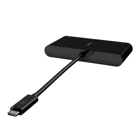BELKIN HUB USB-C MULTIMEDIA?ADAPTER, CZARNY BELKIN HUB USB-C MULTIMEDIA?ADAPTER, CZARNY