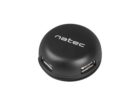 Hub NATEC Bumblebee NHU-1330 (4x USB 2.0; kolor czarny) Hub NATEC Bumblebee NHU-1330 (4x USB 2.0; kolor czarny)