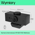 Kamera internetowa HP 620 Full HD USB czarna 6Y7L2AA