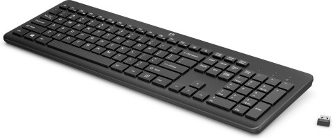 Klawiatura HP 230 Wireless Keyboard bezprzewodowa czarna 3L1E7AA Klawiatura HP 230 Wireless Keyboard bezprzewodowa czarna 3L1E7AA