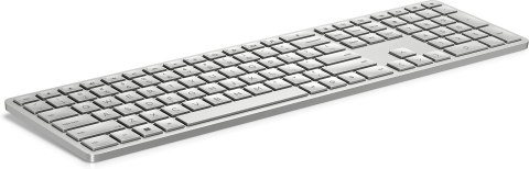Klawiatura HP 970 Programmable Wireless Keyboard bezprzewodowa srebrna 3Z729AA Klawiatura HP 970 Programmable Wireless Keyboard bezprzewodowa srebrna 3Z729AA