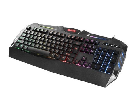 Klawiatura membranowa NATEC Fury Spitfire NFU-0868 (USB 2.0; kolor czarny) Klawiatura membranowa NATEC Fury Spitfire NFU-0868 (USB 2.0; kolor czarny)