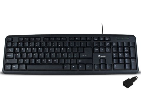 Klawiatura membranowa Tracer MAVERICK TRAKLA45489 (USB; (US); kolor czarny) Klawiatura membranowa Tracer MAVERICK TRAKLA45489 (USB; (US); kolor czarny)