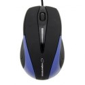 Mysz Esperanza Sirius EM102B (optyczna; 800 DPI; kolor czarny)