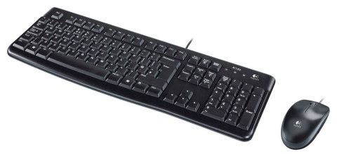 Zestaw klawiatura + mysz membranowa Logitech MK120 920-002563 (USB 2.0; (US); kolor czarny; optyczna) Zestaw klawiatura + mysz membranowa Logitech MK120 920-002563 (USB 2.0; (US); kolor czarny; optyczna)