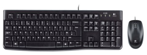 Zestaw klawiatura + mysz membranowa Logitech MK120 920-002563 (USB 2.0; (US); kolor czarny; optyczna) Zestaw klawiatura + mysz membranowa Logitech MK120 920-002563 (USB 2.0; (US); kolor czarny; optyczna)