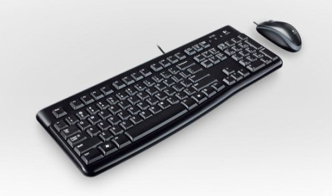 Zestaw klawiatura + mysz membranowa Logitech MK120 920-002563 (USB 2.0; (US); kolor czarny; optyczna) Zestaw klawiatura + mysz membranowa Logitech MK120 920-002563 (USB 2.0; (US); kolor czarny; optyczna)