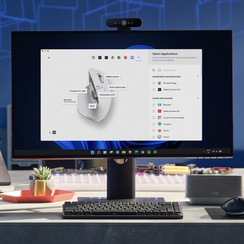 MYSZ LOGITECH MX Master 3S Light Silver MYSZ LOGITECH MX Master 3S Light Silver