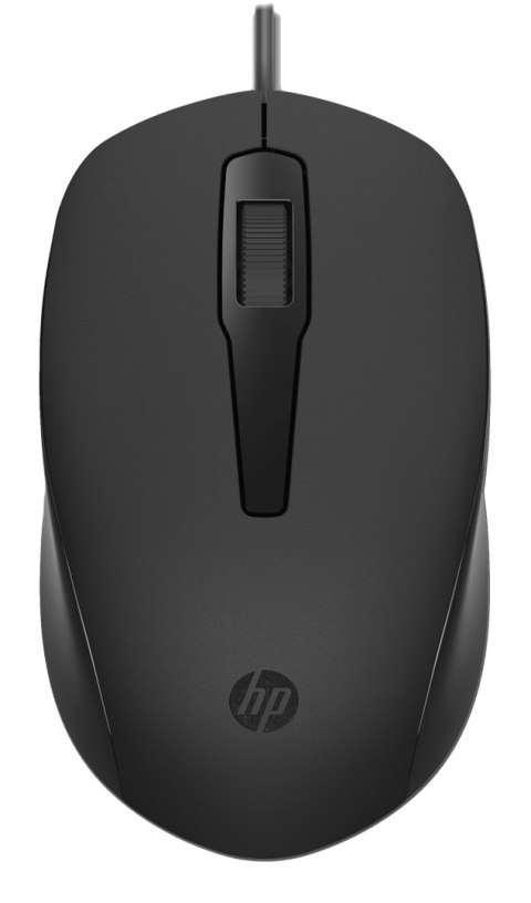 Mysz HP 150 Wired Mouse przewodowa czarna 240J6AA Mysz HP 150 Wired Mouse przewodowa czarna 240J6AA