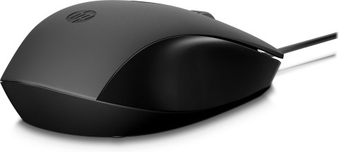 Mysz HP 150 Wired Mouse przewodowa czarna 240J6AA Mysz HP 150 Wired Mouse przewodowa czarna 240J6AA