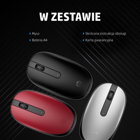 Mysz HP 240 Lunar White Bluetooth Mouse bezprzewodowa biała 793F9AA Mysz HP 240 Lunar White Bluetooth Mouse bezprzewodowa biała 793F9AA
