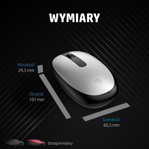 Mysz HP 240 Lunar White Bluetooth Mouse bezprzewodowa biała 793F9AA Mysz HP 240 Lunar White Bluetooth Mouse bezprzewodowa biała 793F9AA