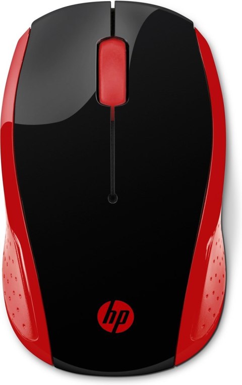 Mysz HP Wireless Mouse 200 Empress Red bezprzewodowa czerwono-czarna 2HU82AA Mysz HP Wireless Mouse 200 Empress Red bezprzewodowa czerwono-czarna 2HU82AA
