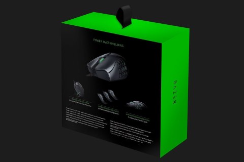 Mysz RAZER Naga Trinity RZ01-02410100-R3M1 (optyczna; 16000 DPI; kolor czarny) Mysz RAZER Naga Trinity RZ01-02410100-R3M1 (optyczna; 16000 DPI; kolor czarny)