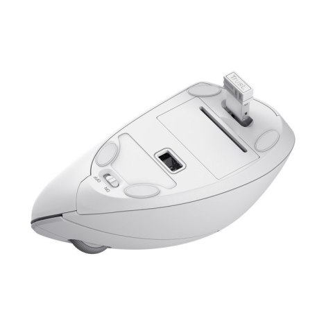 Mysz TRUST Verto Wireless vertical ergonomic White Mysz TRUST Verto Wireless vertical ergonomic White