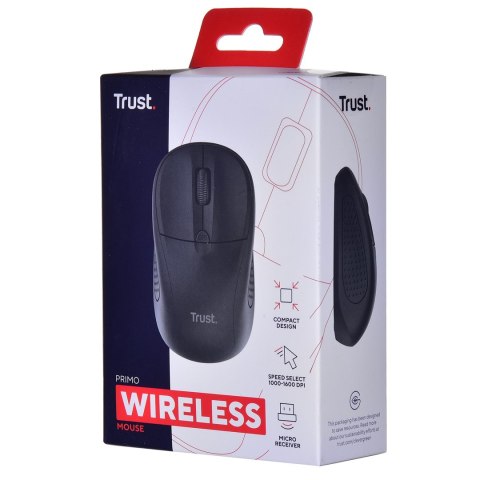 Mysz TRUST Primo Wireless Mouse matt black Mysz TRUST Primo Wireless Mouse matt black