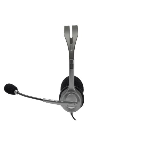Słuchawki Logitech H110 981-000271 (kolor szary) Słuchawki Logitech H110 981-000271 (kolor szary)