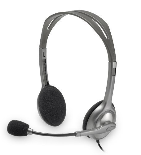 Słuchawki Logitech H110 981-000271 (kolor szary) Słuchawki Logitech H110 981-000271 (kolor szary)