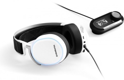 Słuchawki SteelSeries Arctis Pro + GameDac białe Słuchawki SteelSeries Arctis Pro + GameDac białe