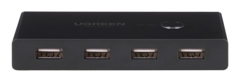 UGREEN SWITCH PRZEŁĄCZNIK KVM USB 2X4 USB 2.0 CZAR UGREEN SWITCH PRZEŁĄCZNIK KVM USB 2X4 USB 2.0 CZAR