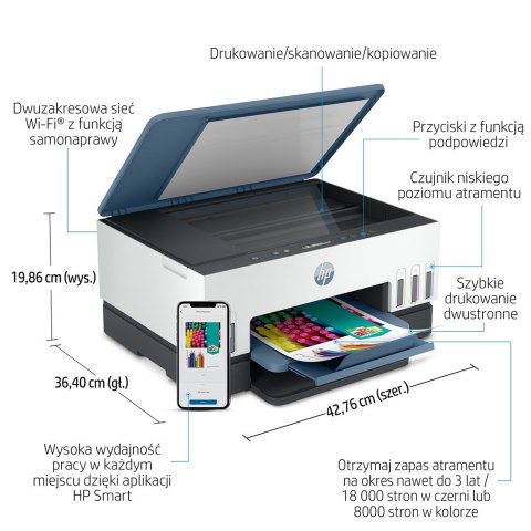 Urządzenie wielofunkcyjne Hp Smart Tank 675 Urządzenie wielofunkcyjne Hp Smart Tank 675