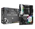 Płyta główna Asrock B450 STEEL LEGEND (AM4; 4x DDR4 DIMM; ATX; CrossFireX)