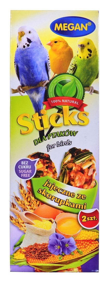 Sticks d/ptaków jajeczne ze skorupkami 2 Sticks d/ptaków jajeczne ze skorupkami 2