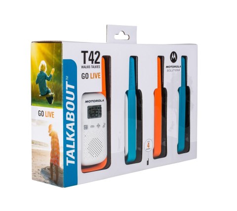 MOTOROLA RADIOTELEFON T42 CZTEROPAK MOTOROLA RADIOTELEFON T42 CZTEROPAK
