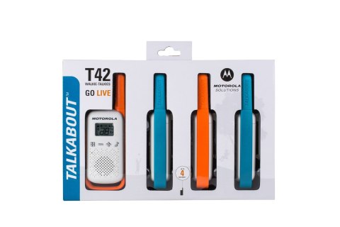 MOTOROLA RADIOTELEFON T42 CZTEROPAK MOTOROLA RADIOTELEFON T42 CZTEROPAK